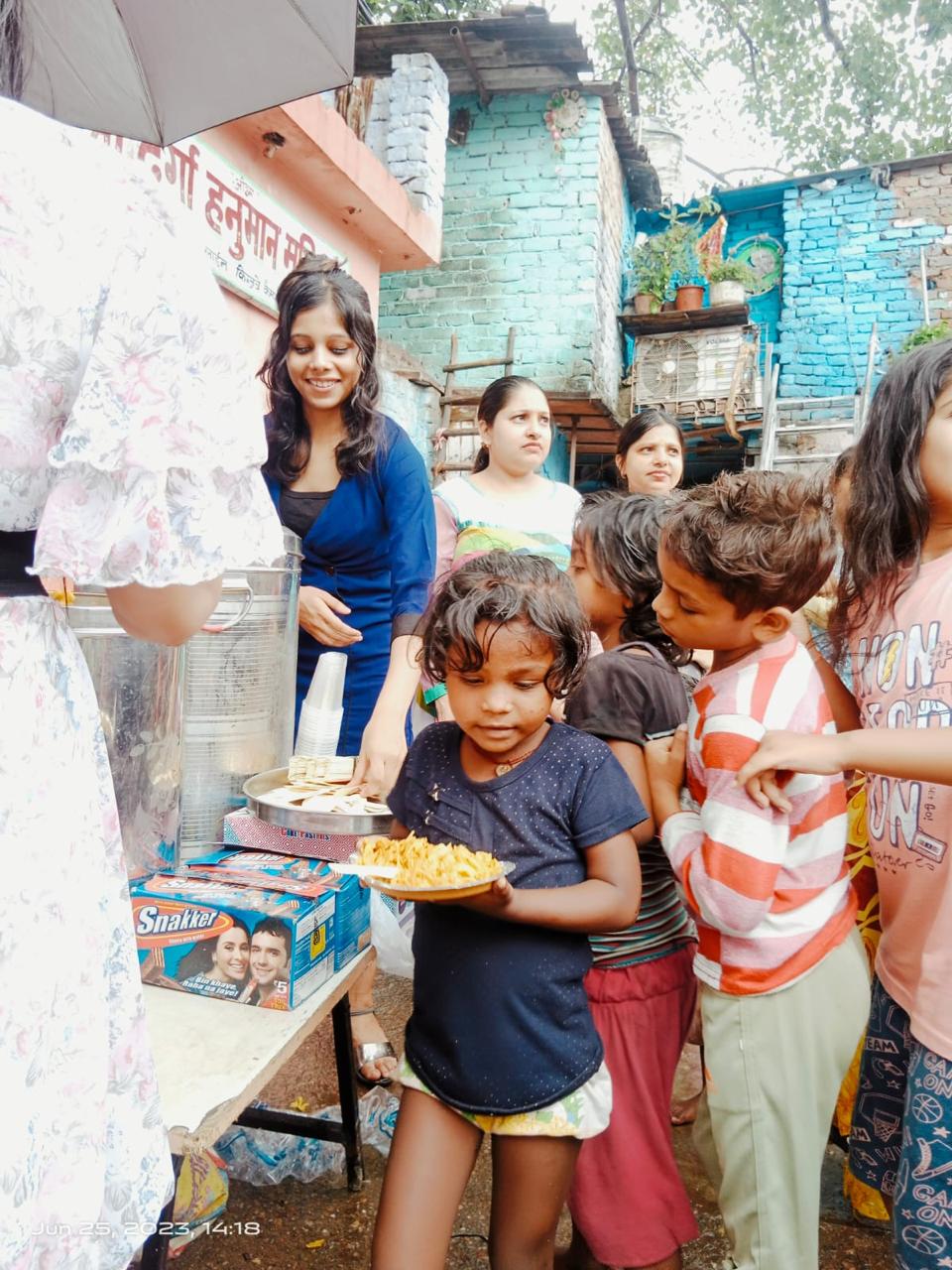 boy holding stock pot