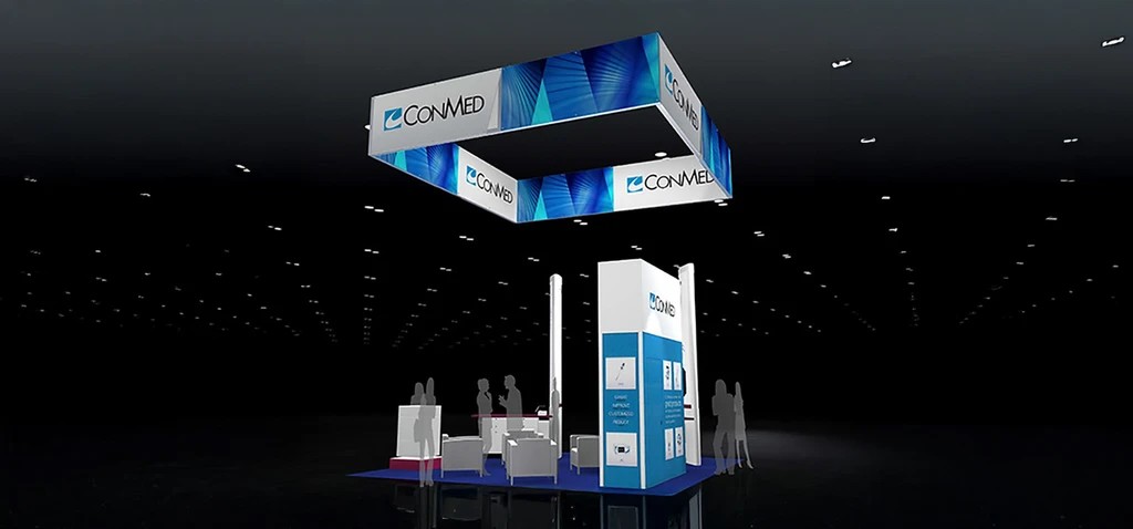 Exhibit Booth Rendering