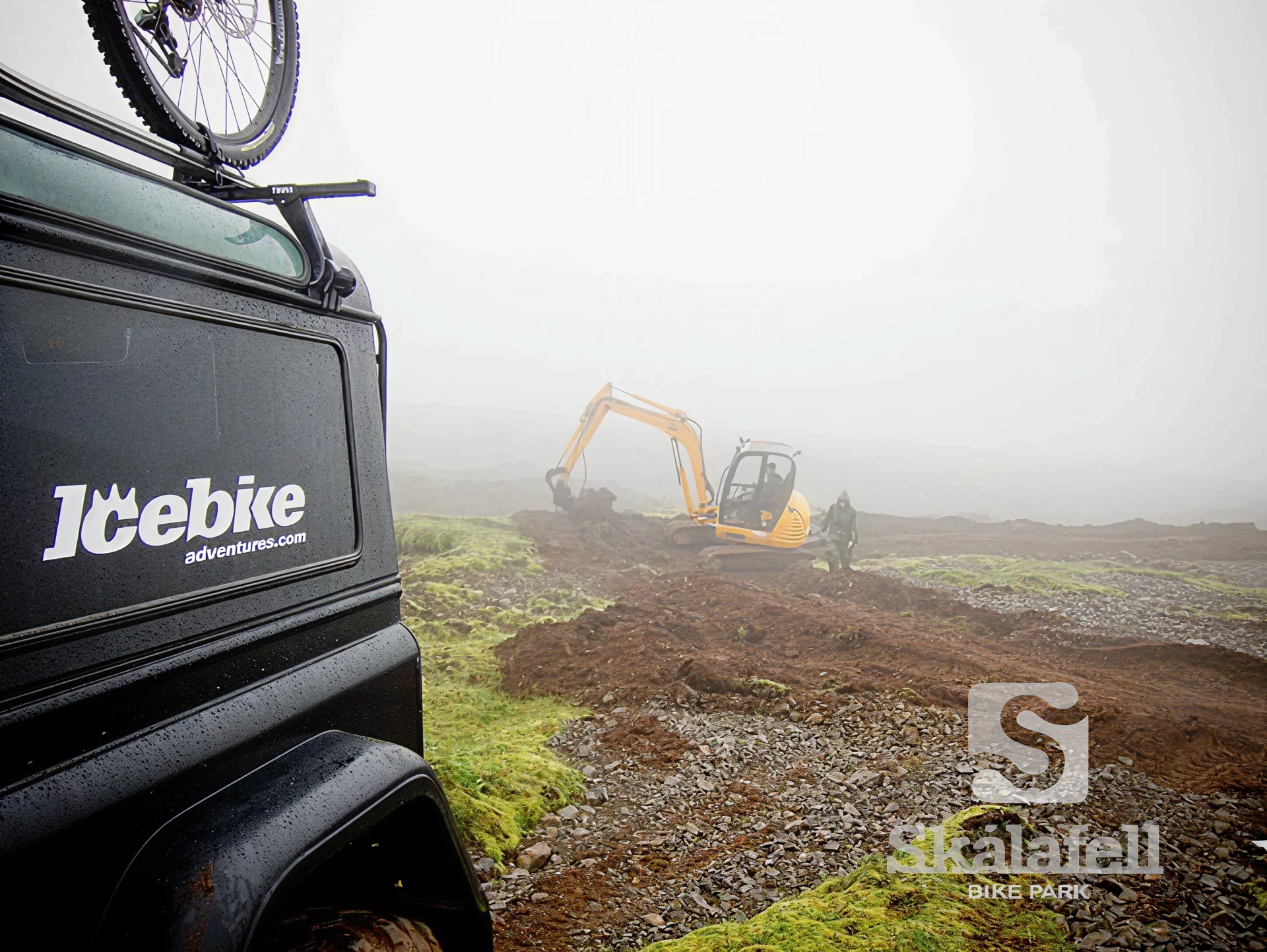 Skalafell bike-park Icebike