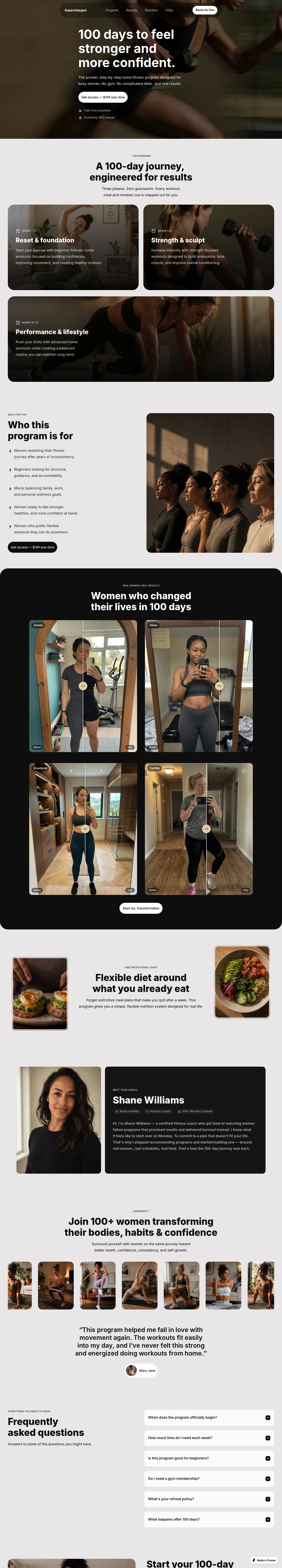 Folio template preview