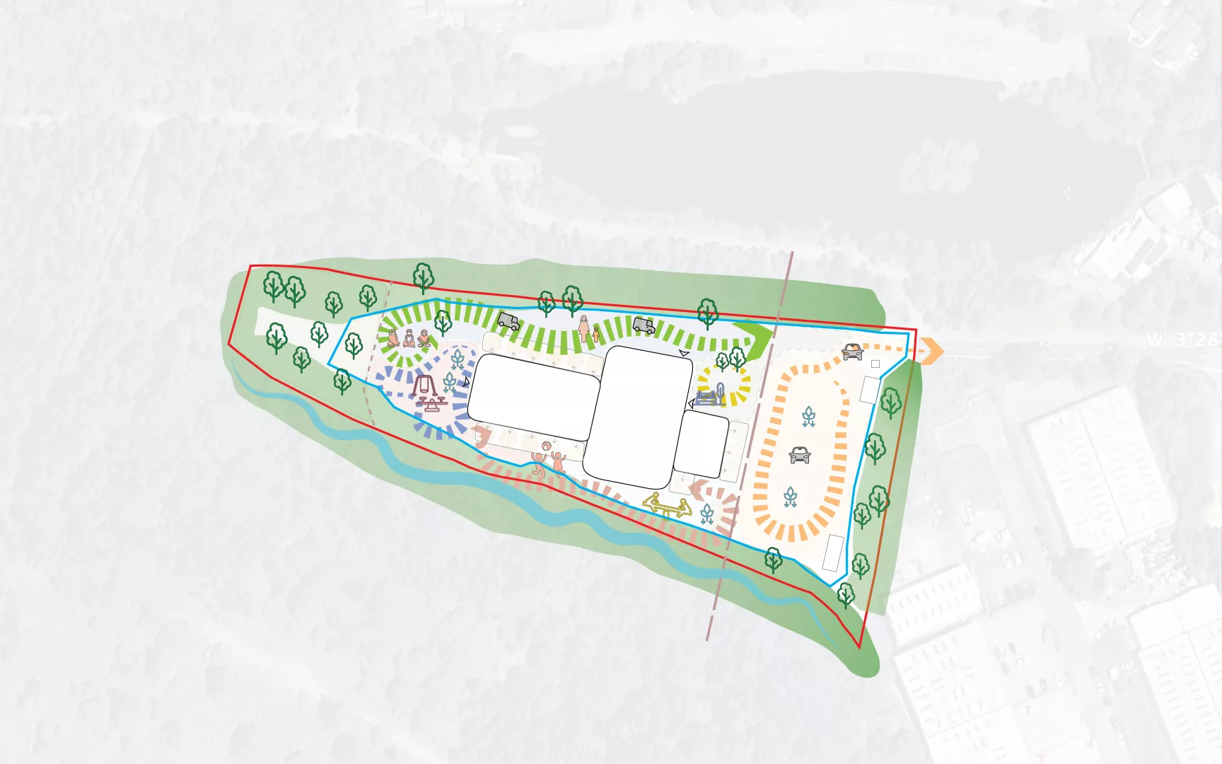 View of the Clydach ALN School project
