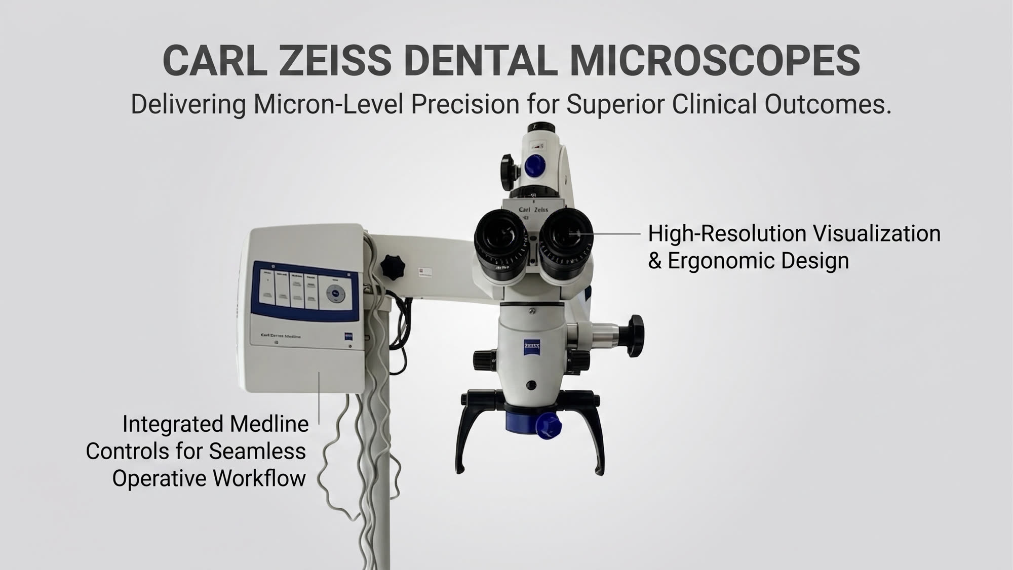 A&S Dental clinical microscope