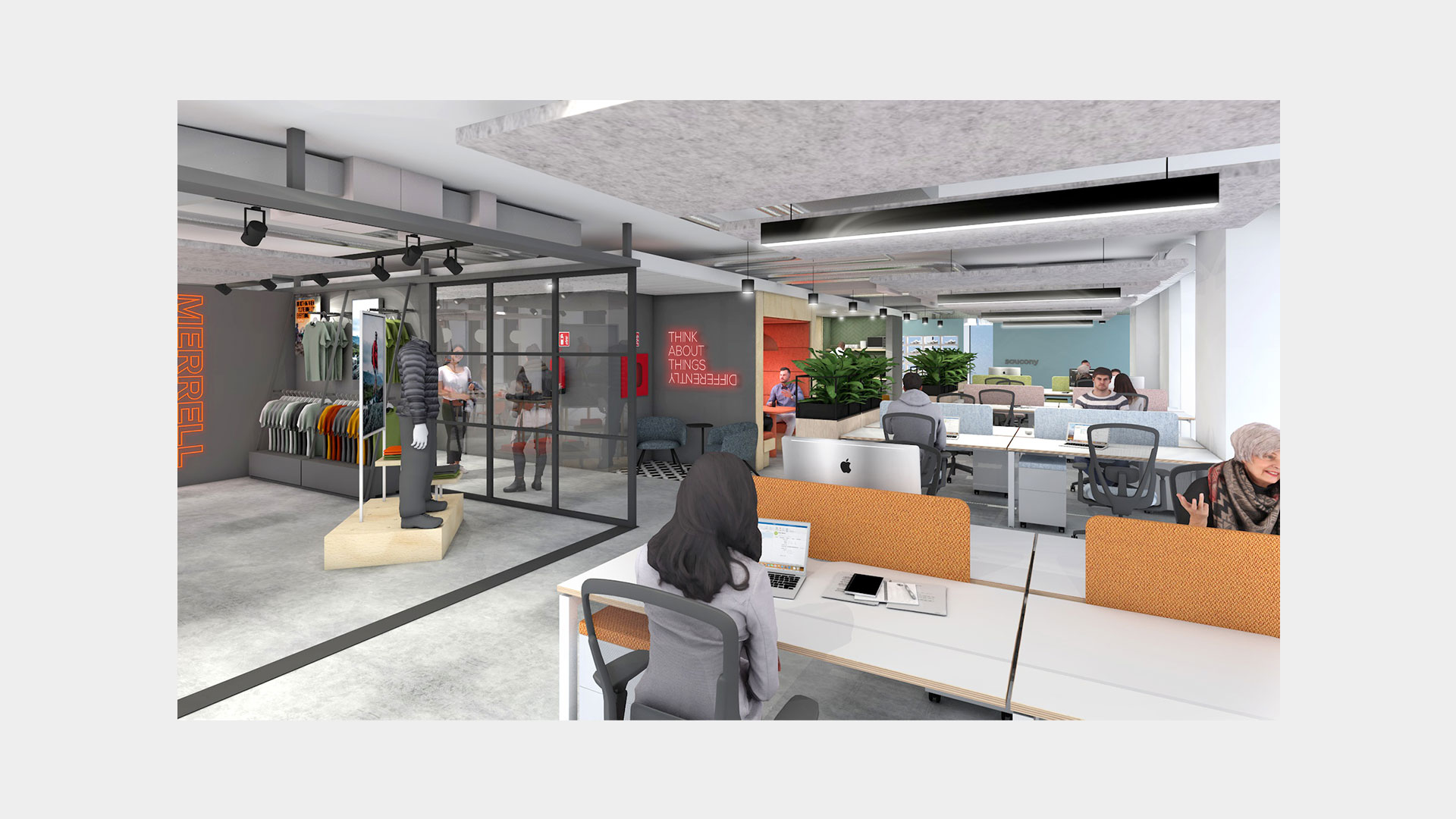 Hush Pupies Office Design