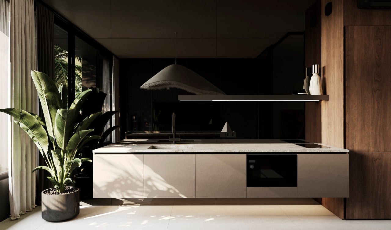 An apartment located on the 2nd floor with a direct tropical forest view in Secret by INSHI complex, Ubud