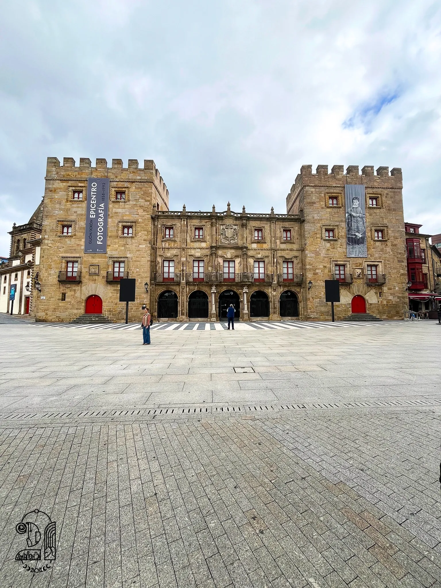 Batiment historique et mairie de Gijon