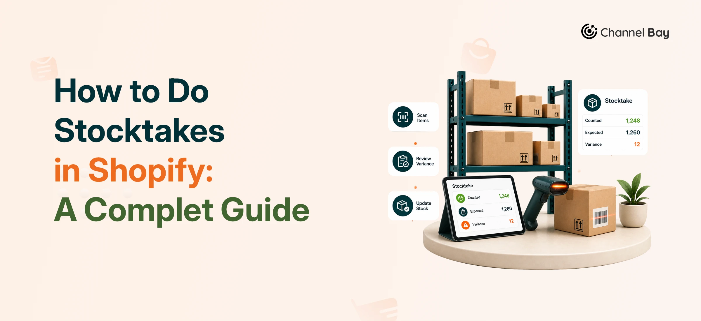 How to do shopify stocktake