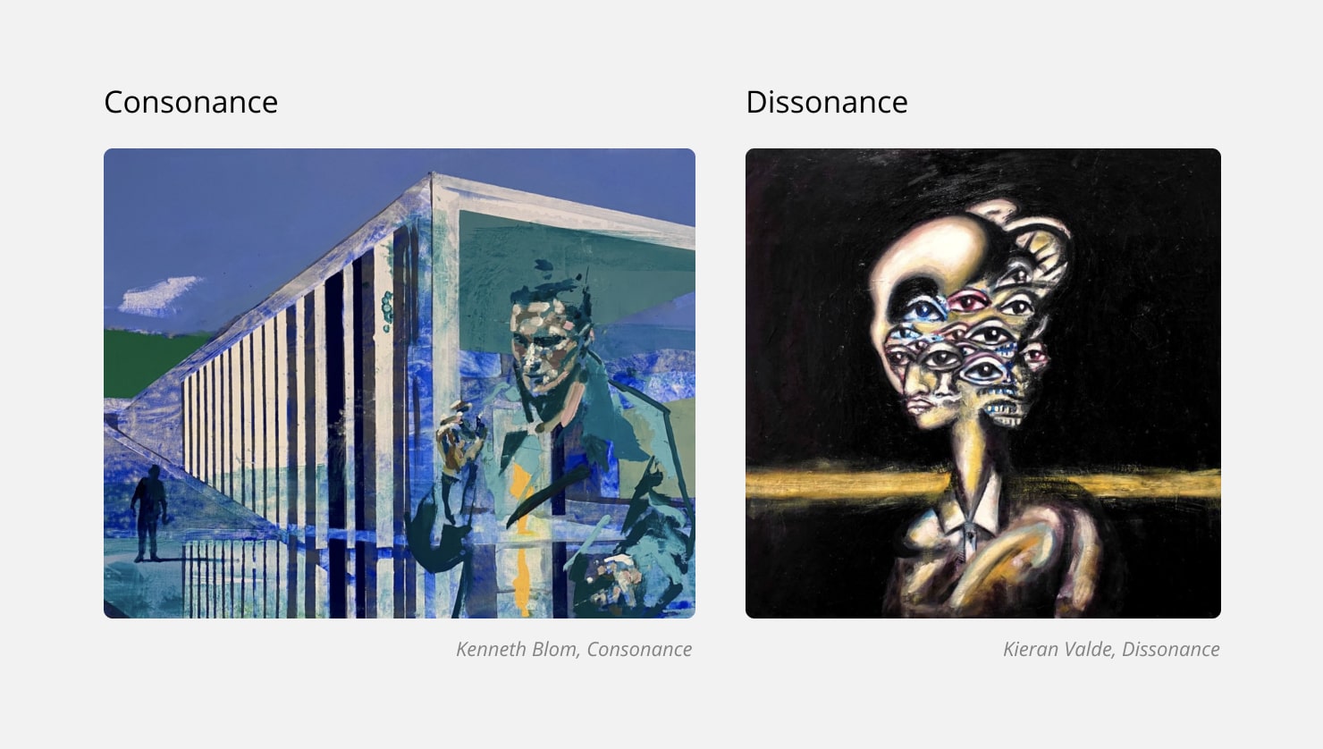 Illustration Consonance/Dissonance.