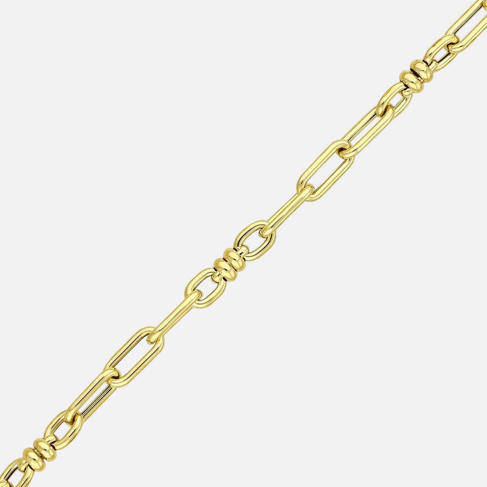 Assos 14 Ayar Altın Tasarım Bileklik 6.04 Gram Özel Model