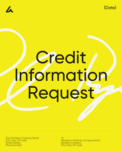 Credit Information Request