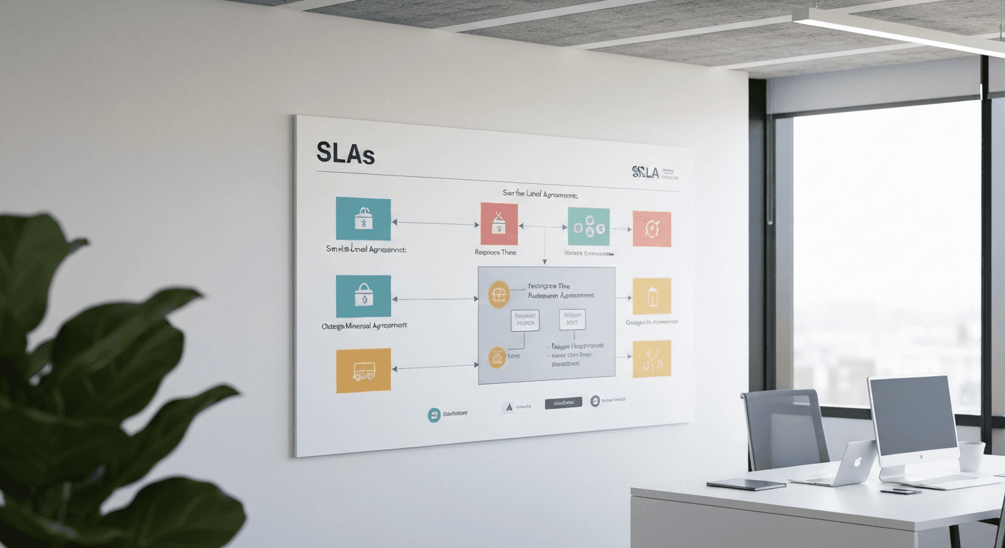 Diagram showing SLA types