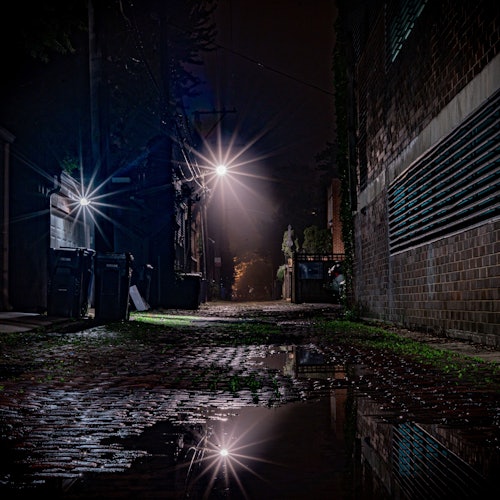 迪林格小巷的震撼图像