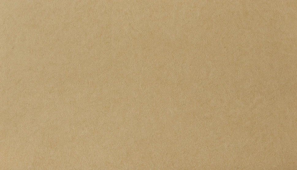 Texture de carton brun vue de près, montrant le grain et les fibres du matériau.