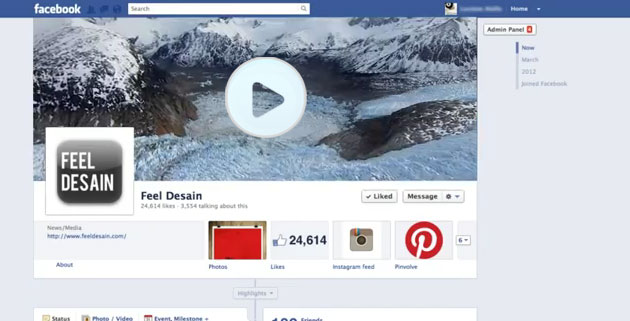 Tour Your Location in facebook cover video