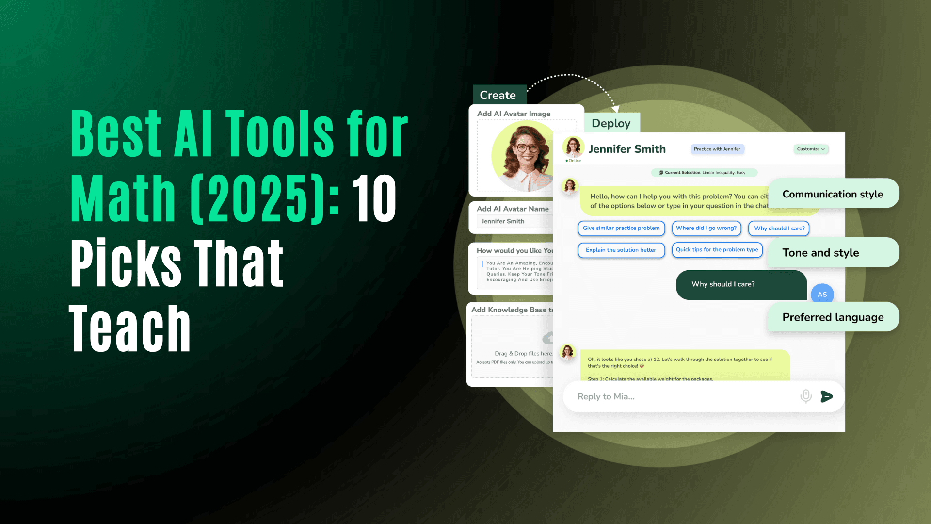 Best AI Tools for Math (2025): 10 Picks That Teach
