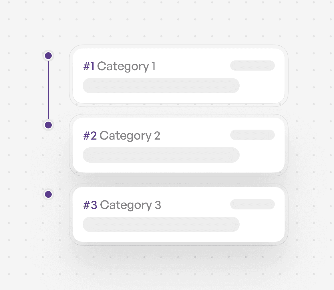 vennie lässt dich eigene Kategorien für deine Kundenanfragen definieren.