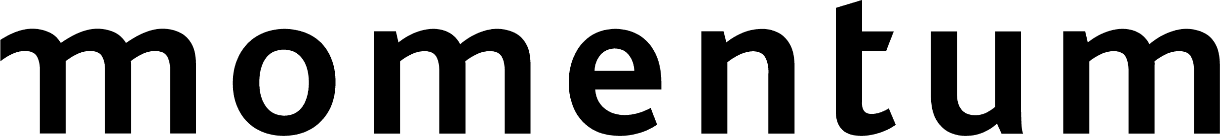 Momentum's logo.