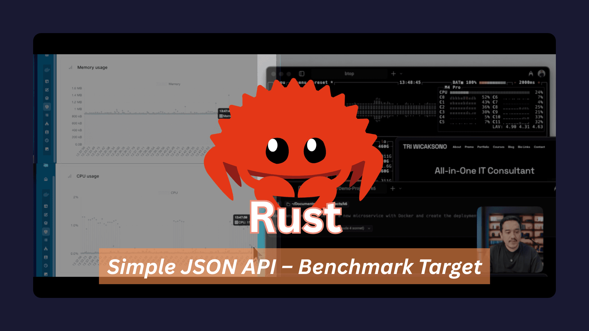 Rust Simple JSON API – Benchmark Target