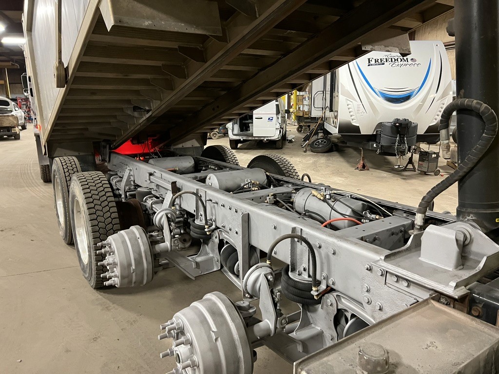 Truck & equipment sandblasting by Rochester Sandblasting