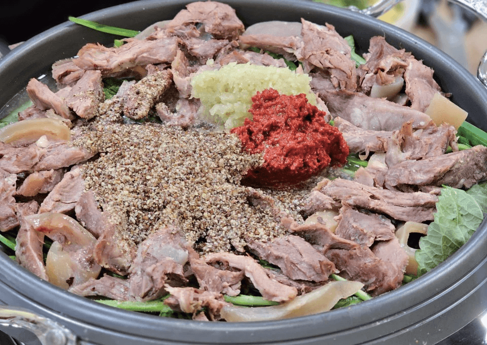 흑염소전골레시피전수