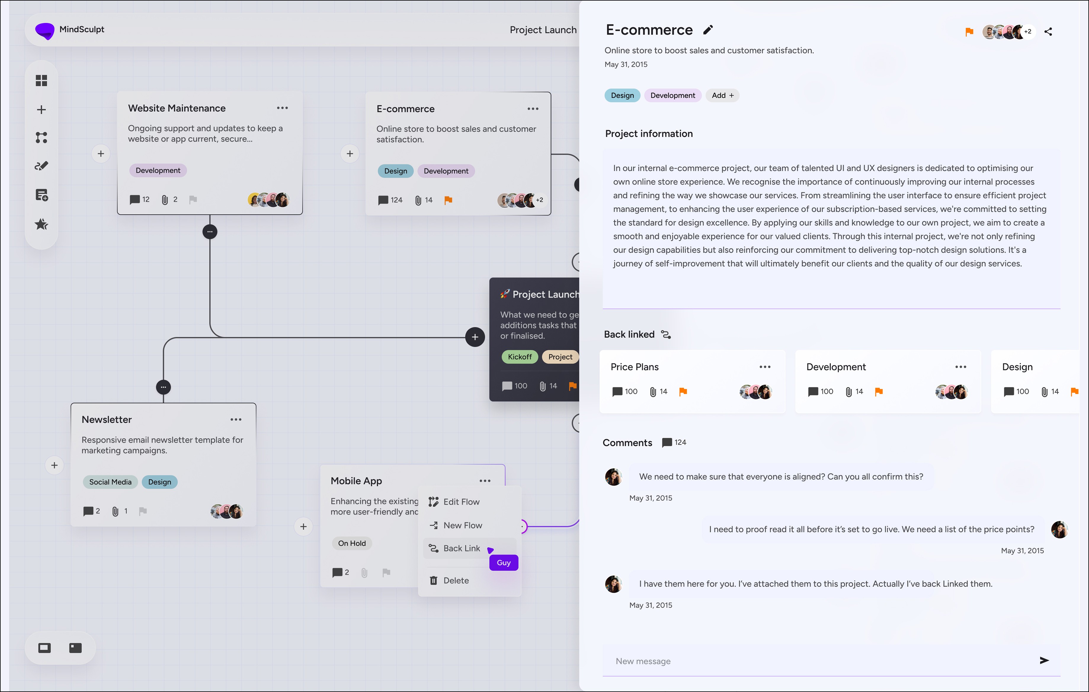 Image of project side infroamtion