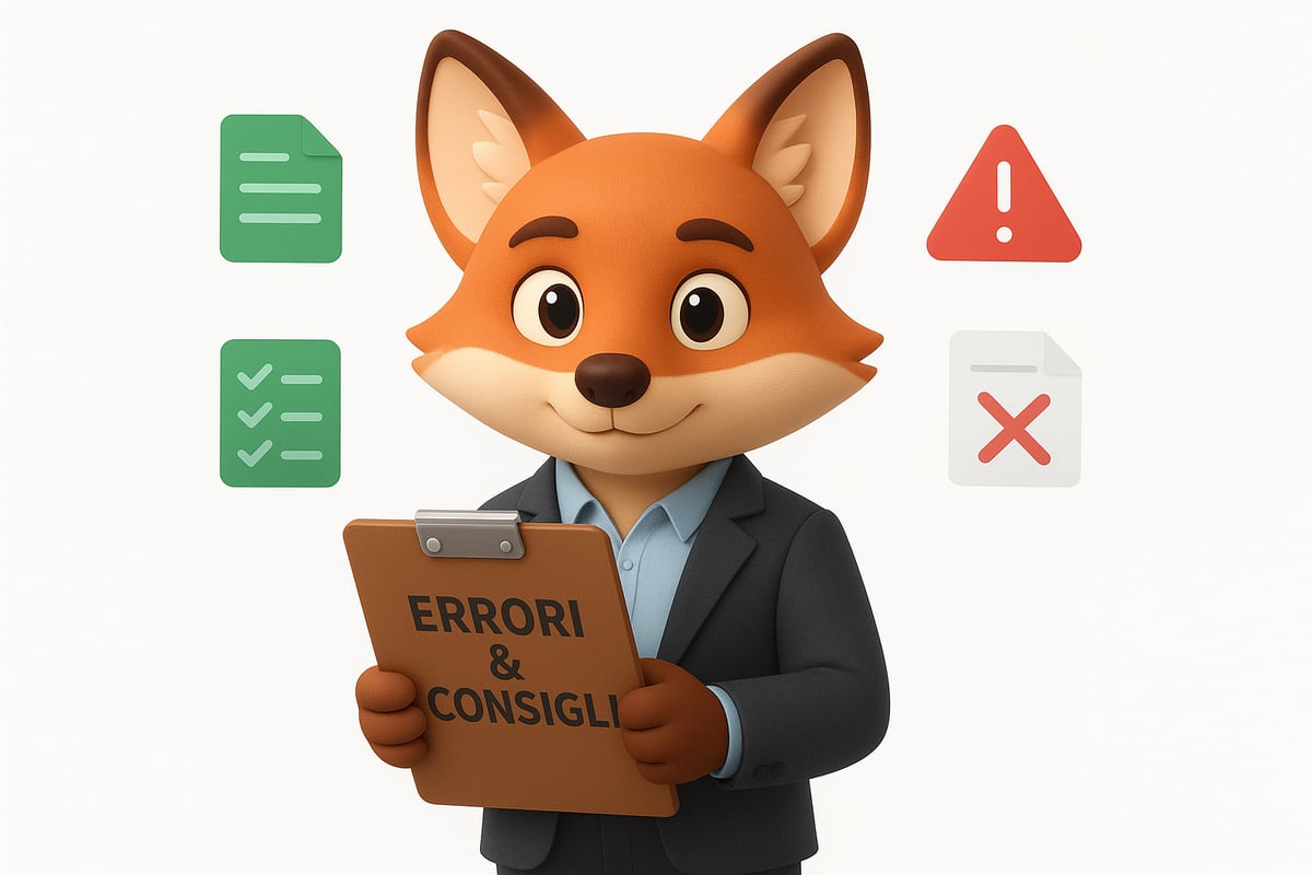 Errori da Evitare e Consigli degli Esperti