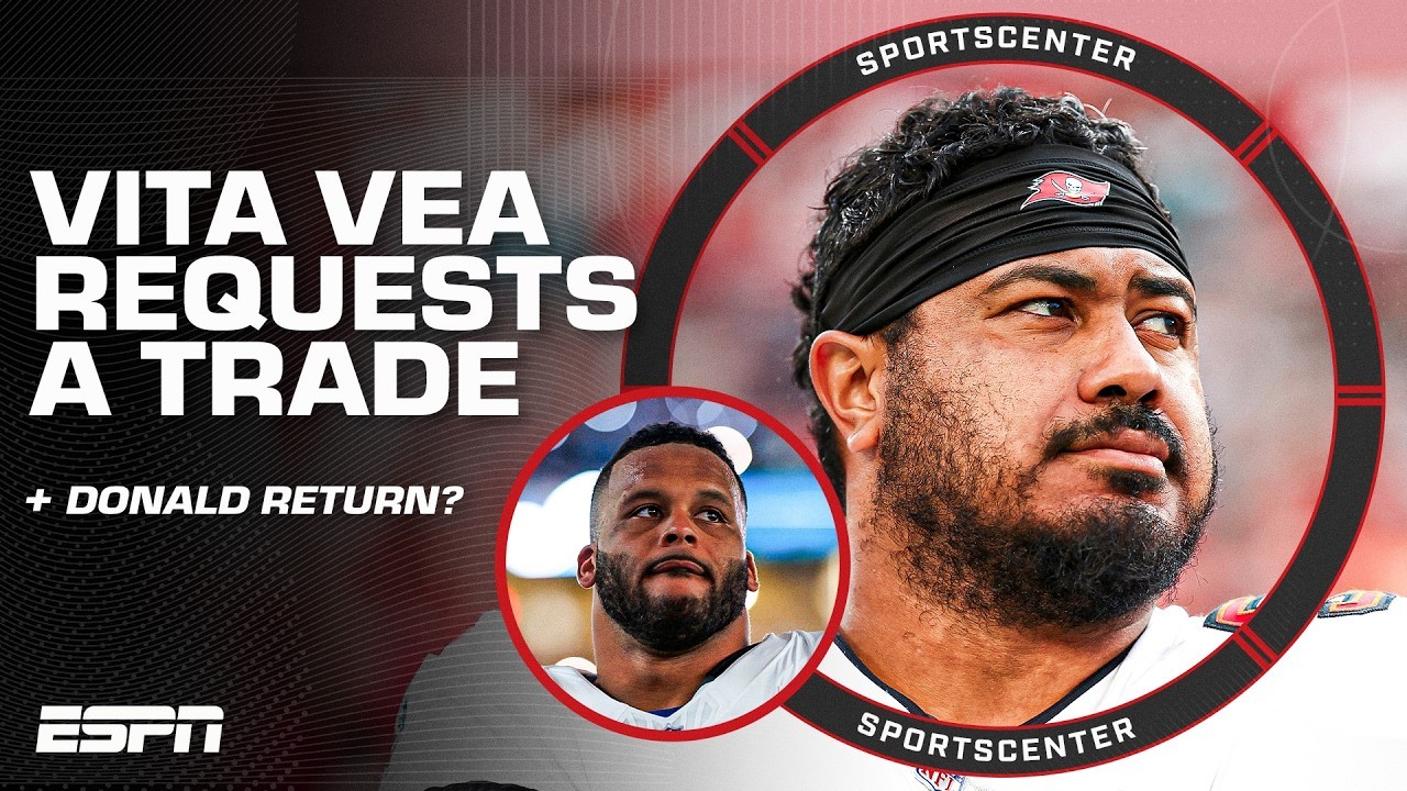 Buccaneers DT Vita Vea requests a trade