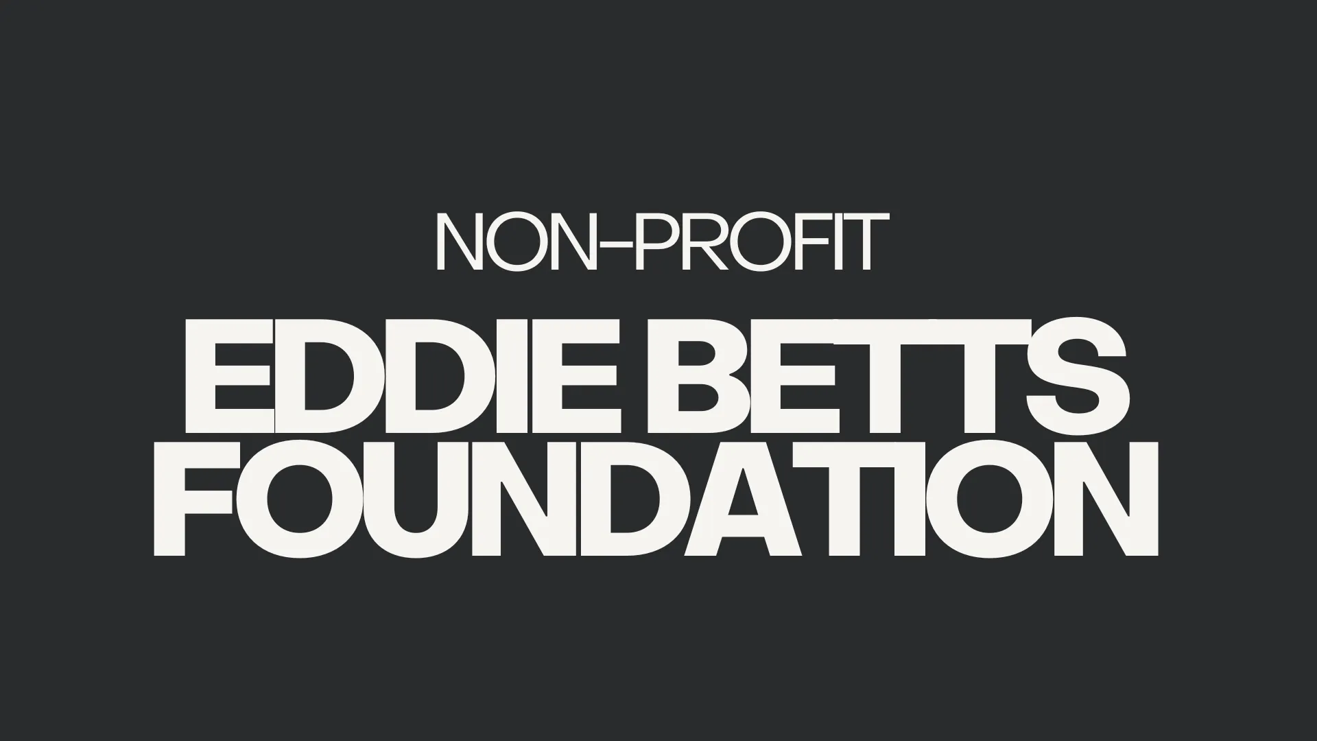 A foundation's intake and partnerships, systemized