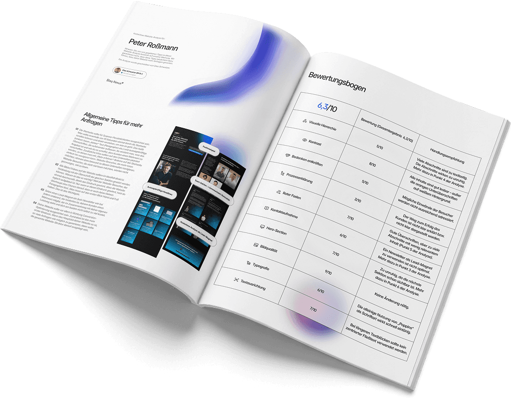 eine Website-Analyse