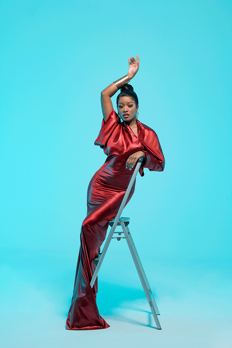 Keke Palmer styled by miami celebrity fashion stylist Steven Lassalle