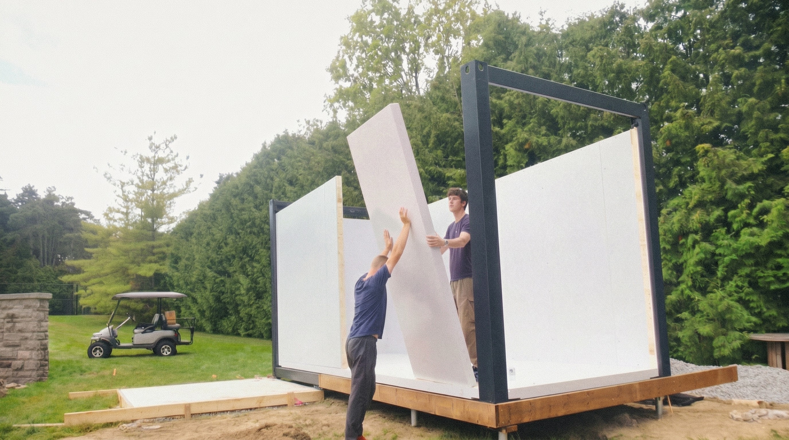 How it comes together on-site?
