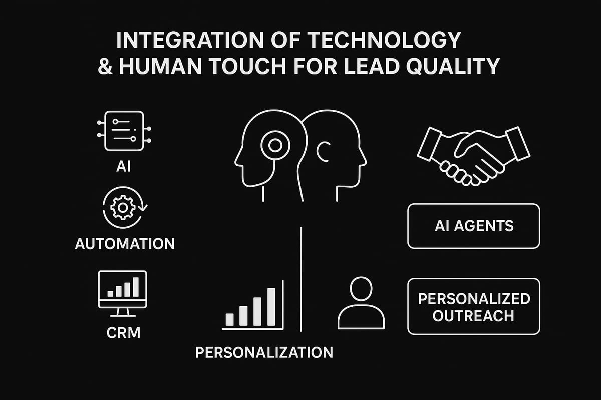 Integrating Technology and Human Touch for Better Lead Quality