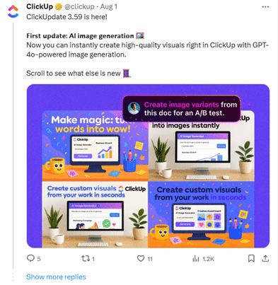 Marketing Spotlight: ClickUp Marketing Strategy Top-Performing Content