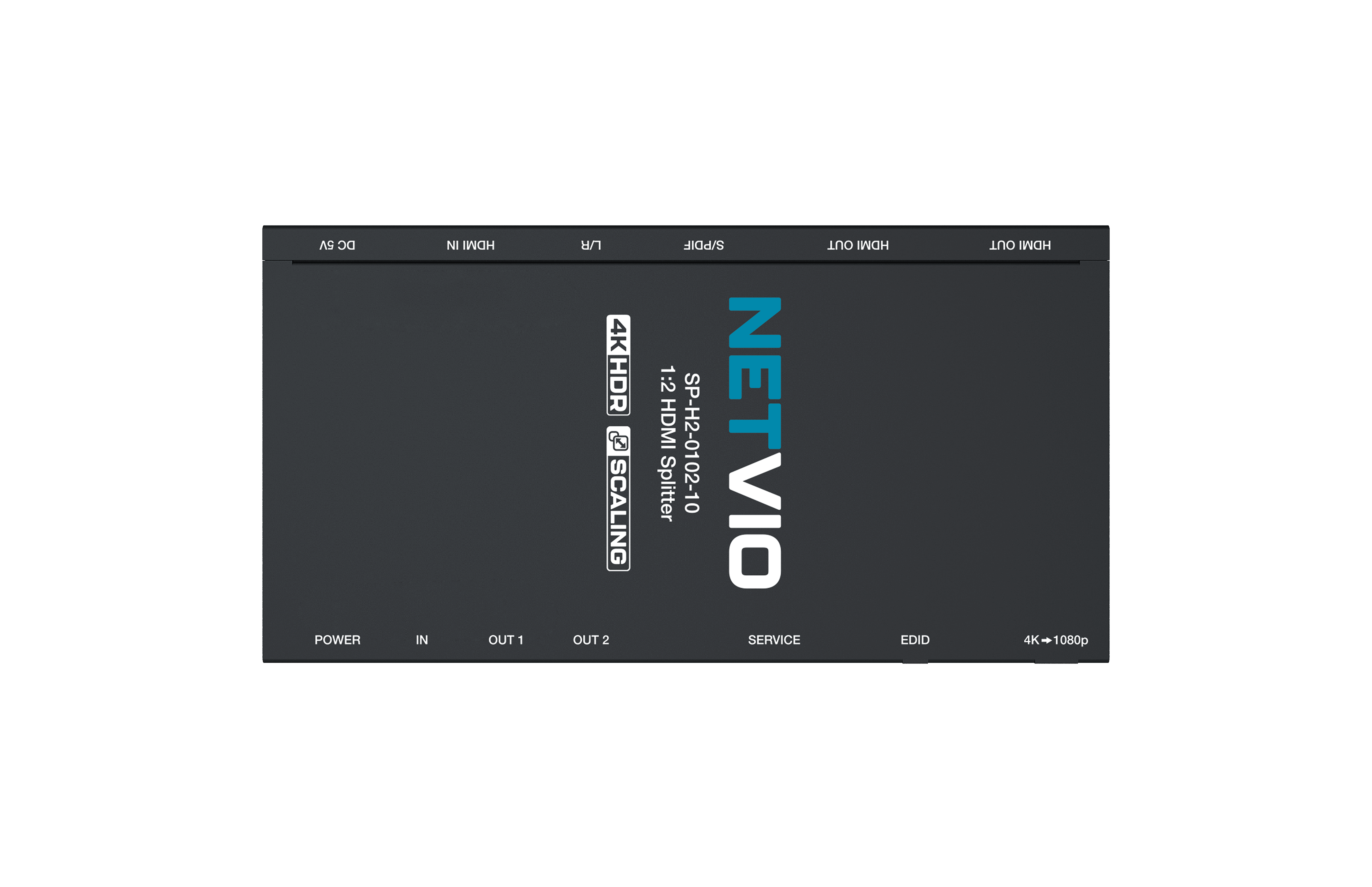 NETVIO SP-H2-0102-10 1:2 HDMI Splitter