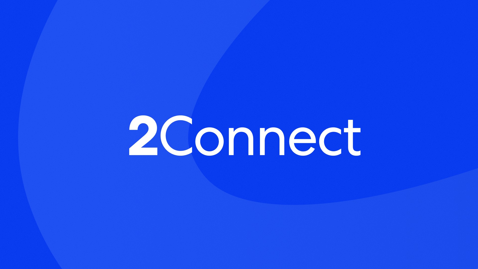 A blue post with 2connect logo
