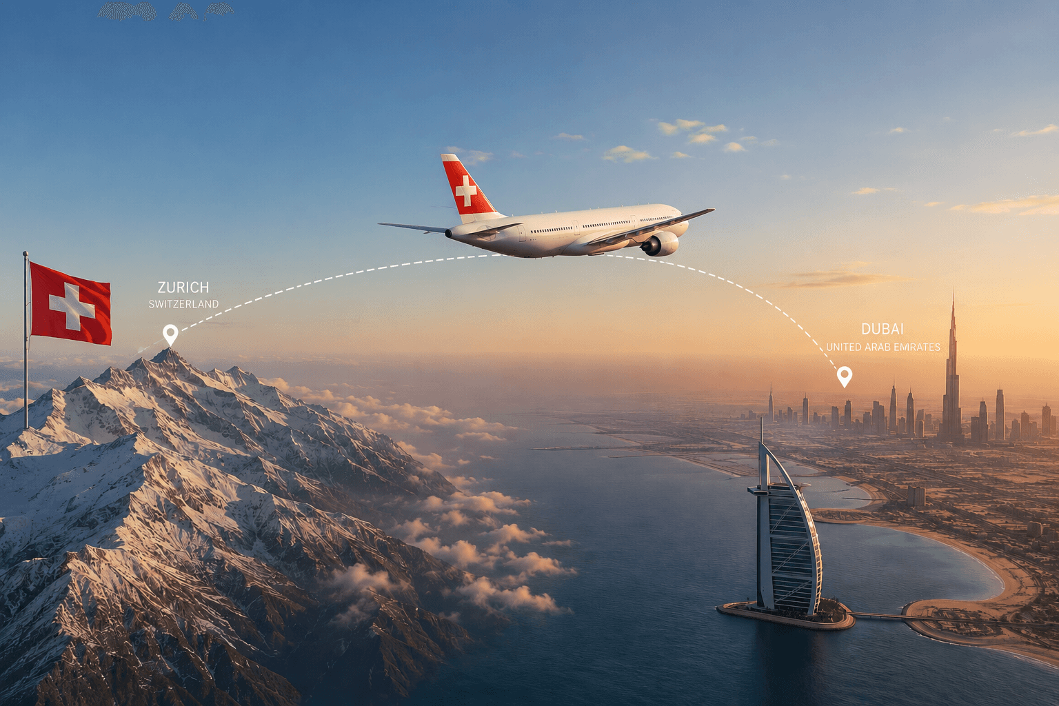 Von der Schweiz nach Dubai: Der Leitfaden für Schweizer Unternehmer