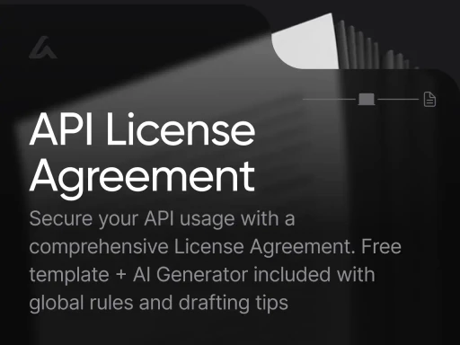 API License Agreement