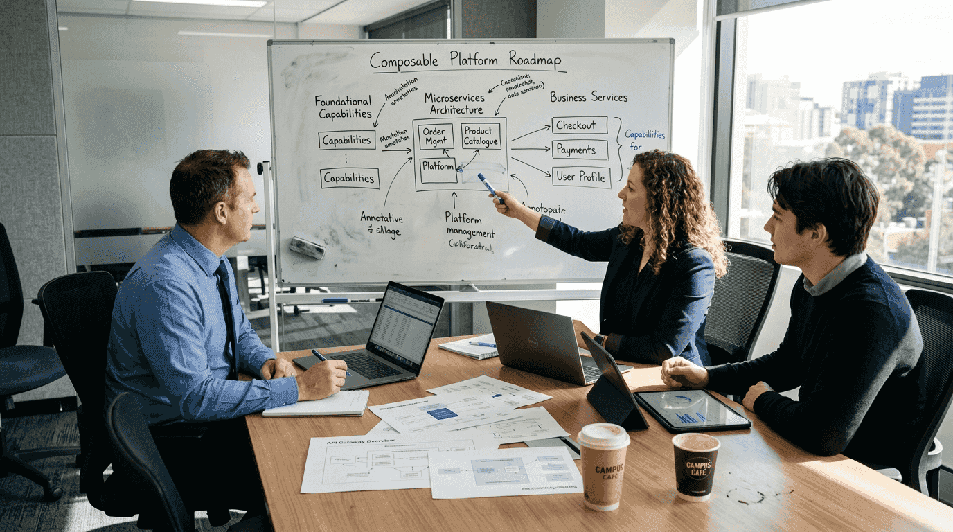 Team discusses composable platform strategy