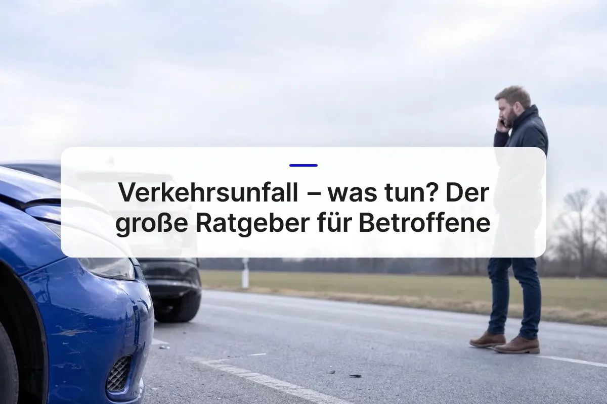 verkehrsunfall was tun overview