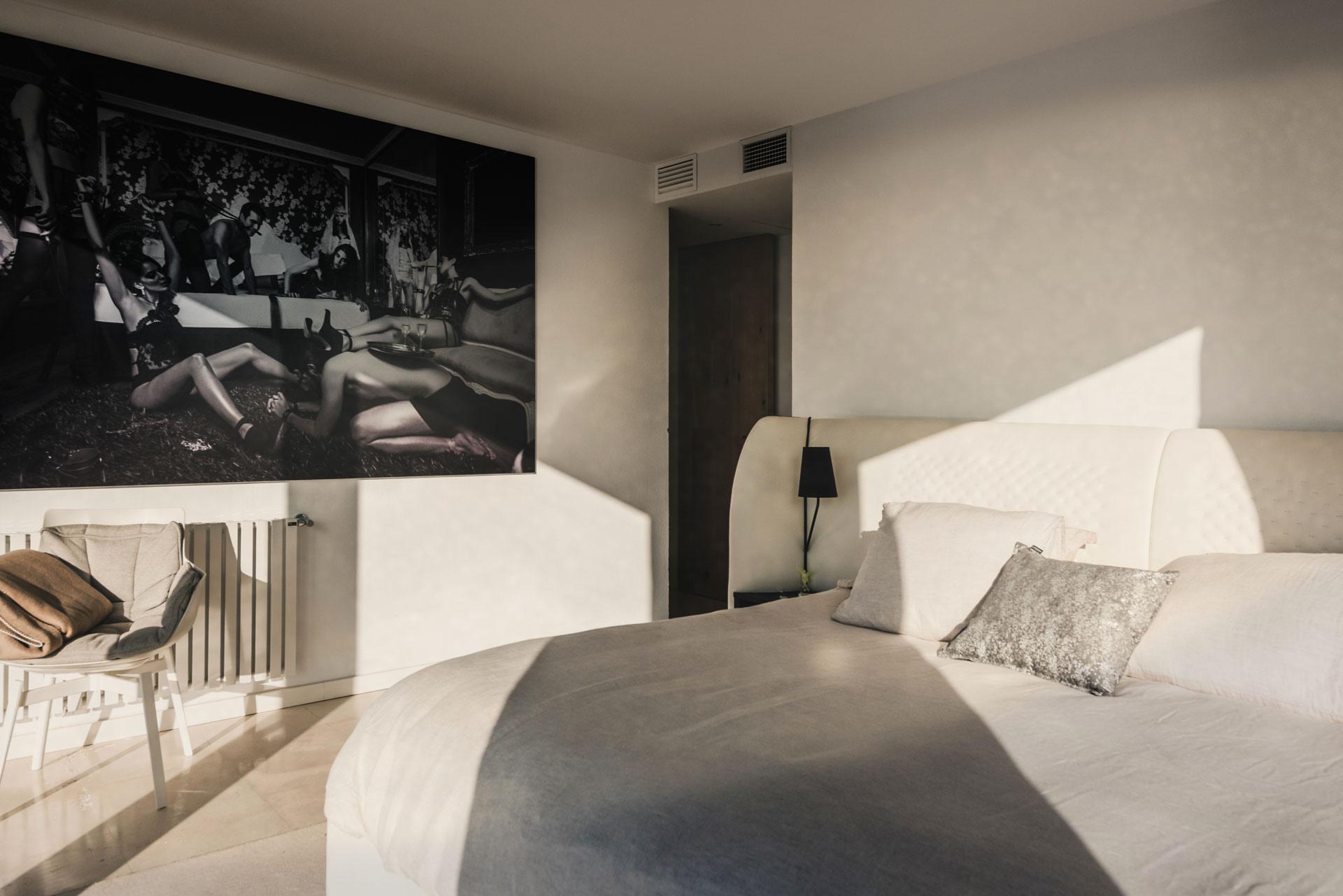 Girl with a beenie and blue jacket