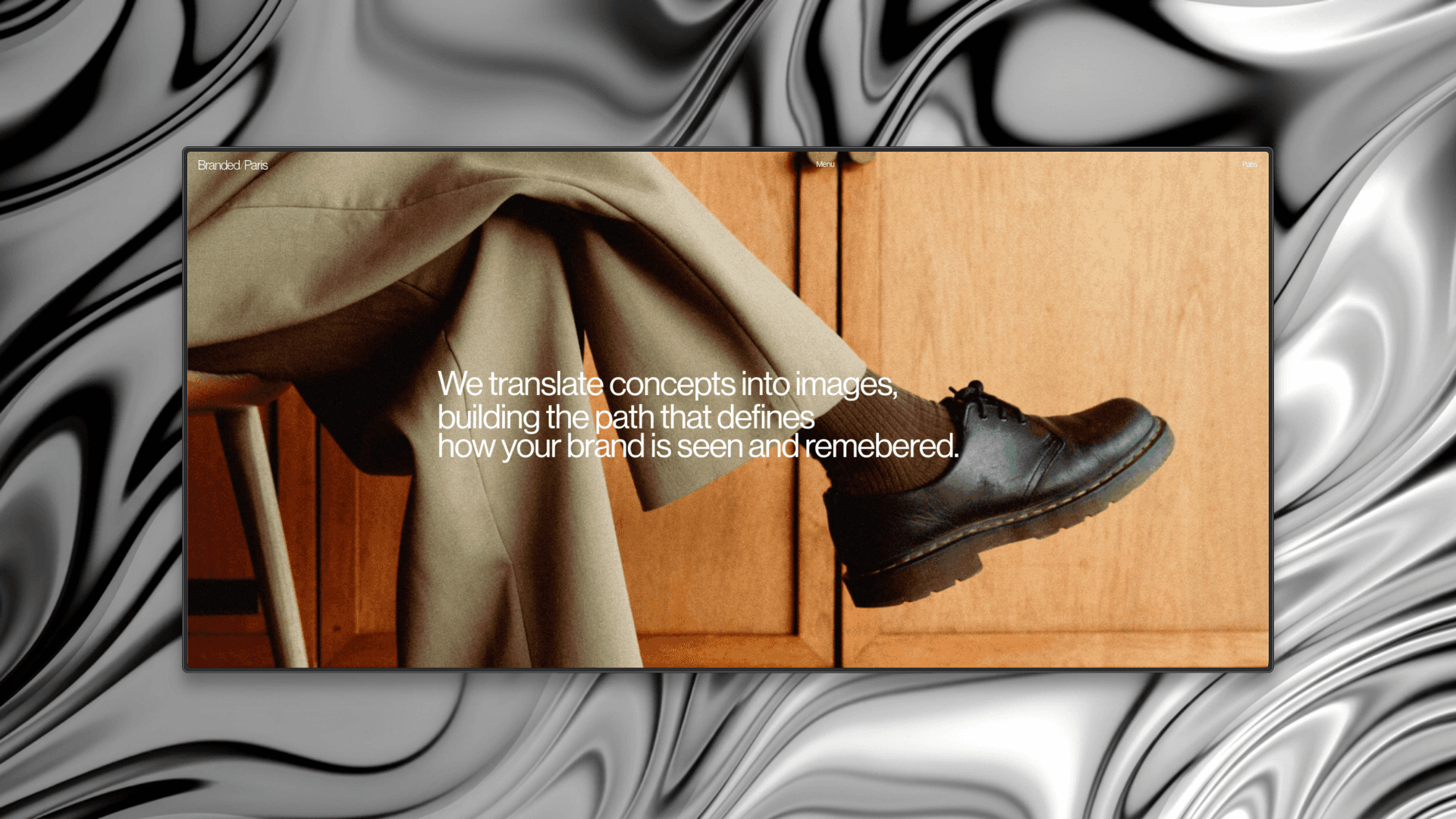 Phone showing Bloomy UI