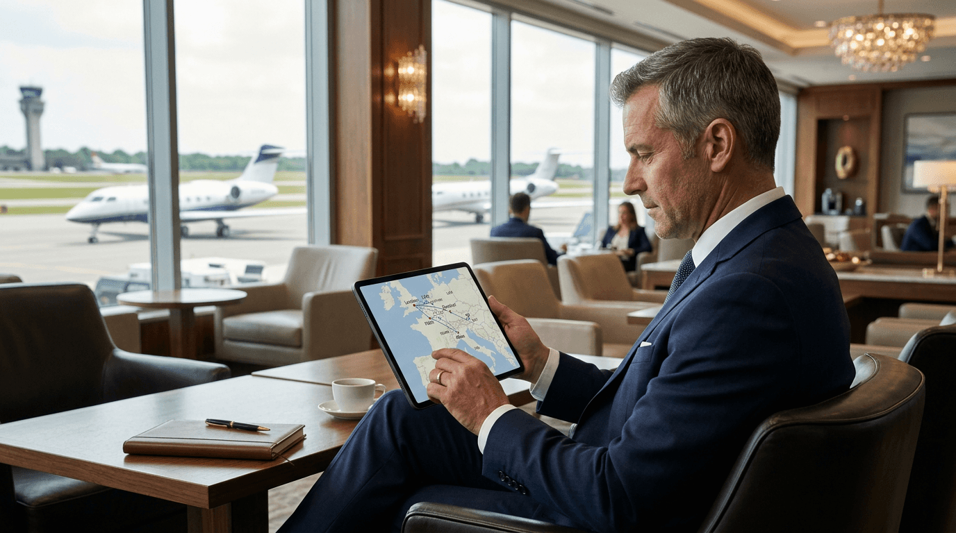 Multi-City Business Itineraries with Private Jet Charters in 2026