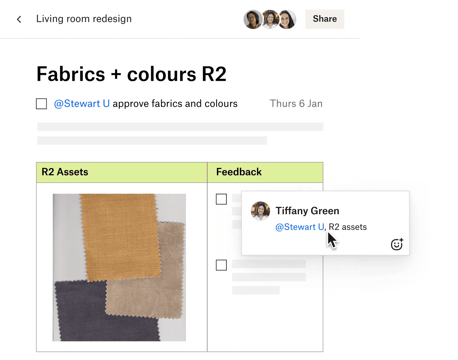 Dropbox Paper’s real-time collaboration