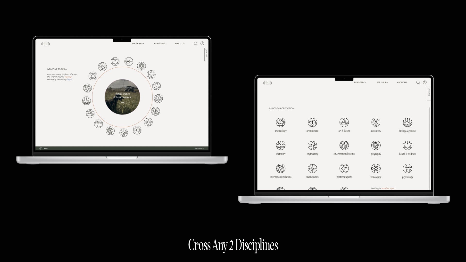 Two Apple MacBooks are displayed side-by-side against a black background. The left laptop shows a circular design with icons surrounding a central image. The right laptop displays a grid of circular icons with labels beneath them, including “archaeology,” “architecture,” “art & design,” “animation,” “archaeology,” “architecture,” “art & design,” “animation,” “architecture,” “art & design,” “animation,” “architecture,” “art & design,” “animation,” “architecture,” “art & design,” “animation,” “architecture,” “art & design,” “animation,” “architecture,” “art & design,” “animation,” “architecture,” “art & design,” “animation,” “architecture,” “art & design,” “animation,” “architecture,” “art & design,” “animation,” “architecture,” “art & design,” “animation,” “architecture,” “art & design,” “animation,” “architecture,” “art & design,” “animation,” “architecture,” “art & design,” “animation,” “architecture,” “art & design,” “animation,” “architecture,” “art & design,” “animation,” “architecture,” “art & design,” “animation,” “architecture,” “art & design,” “animation,” “architecture,” “art & design,” “animation,” “architecture,” “art & design,” “animation,” “architecture,” “art & design,” “animation,” “architecture,” “art & design,” “animation,” “architecture,” “art & design,” “animation,” “architecture,” “art & design,” “animation,” “architecture,” “art & design,” “animation,” “architecture,” “art & design,” “animation,” “architecture,” “art & design,” “animation,” “architecture,” “art & design,” “animation,” “architecture,” “art & design,” “animation,” “architecture,” “art & design,” “animation,” “architecture,” “art & design,” “animation,” “architecture,” “art & design,” “animation,” “architecture,” “art & design,” “animation,” “architecture,” “art & design,” “animation,” “architecture,” “art & design,” “animation,” “architecture,” “art & design,” “animation,” “architecture,” “art & design,” “animation,” “architecture,” “art & design,” “animation,” “architecture,” “ar