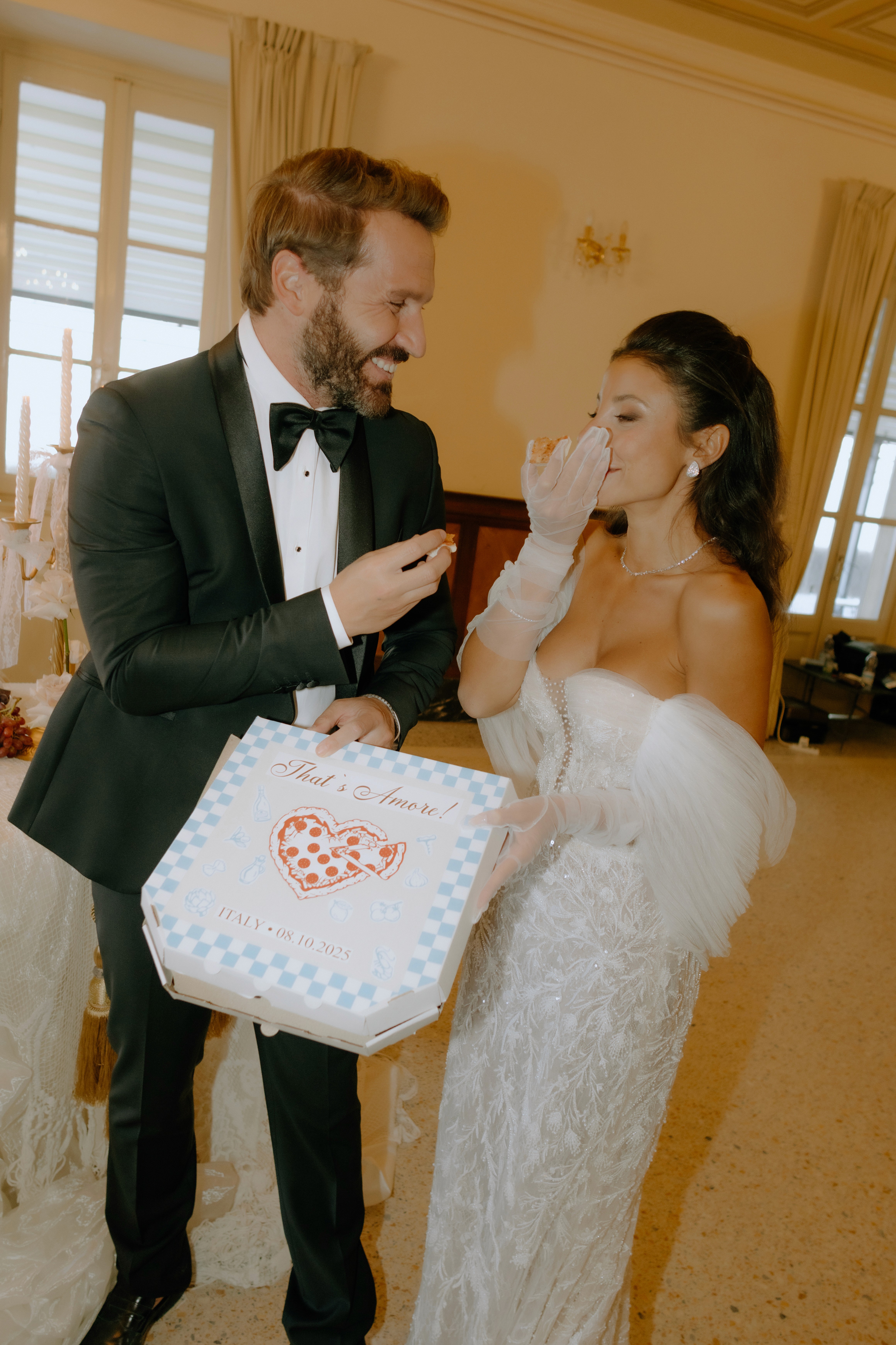 Stylish model in crowd