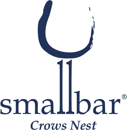 Small Bar logo in navy