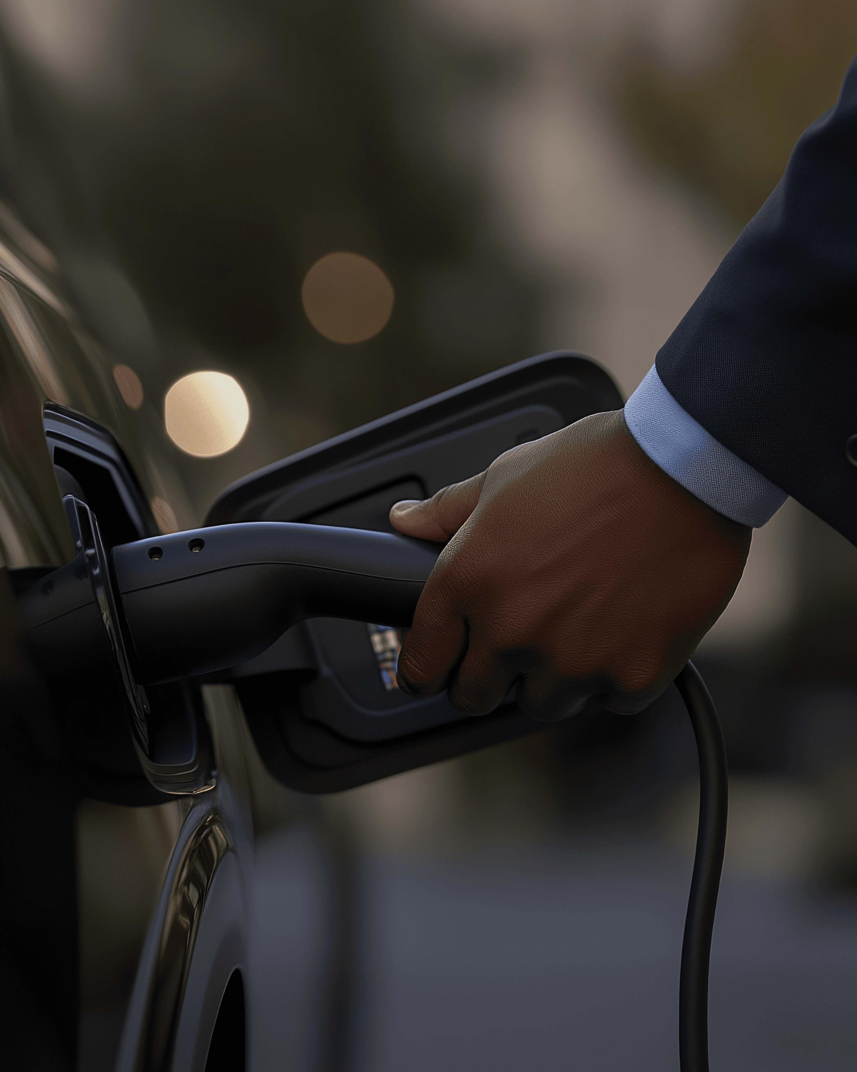 Man sitting in a dimly lit room, wearing a beige shirt and looking contemplative.