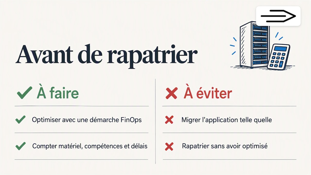 Le rapatriement : réviser, pas renier — overview diagram