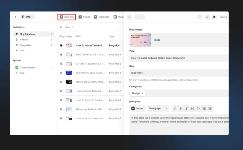 Add Blog Posts