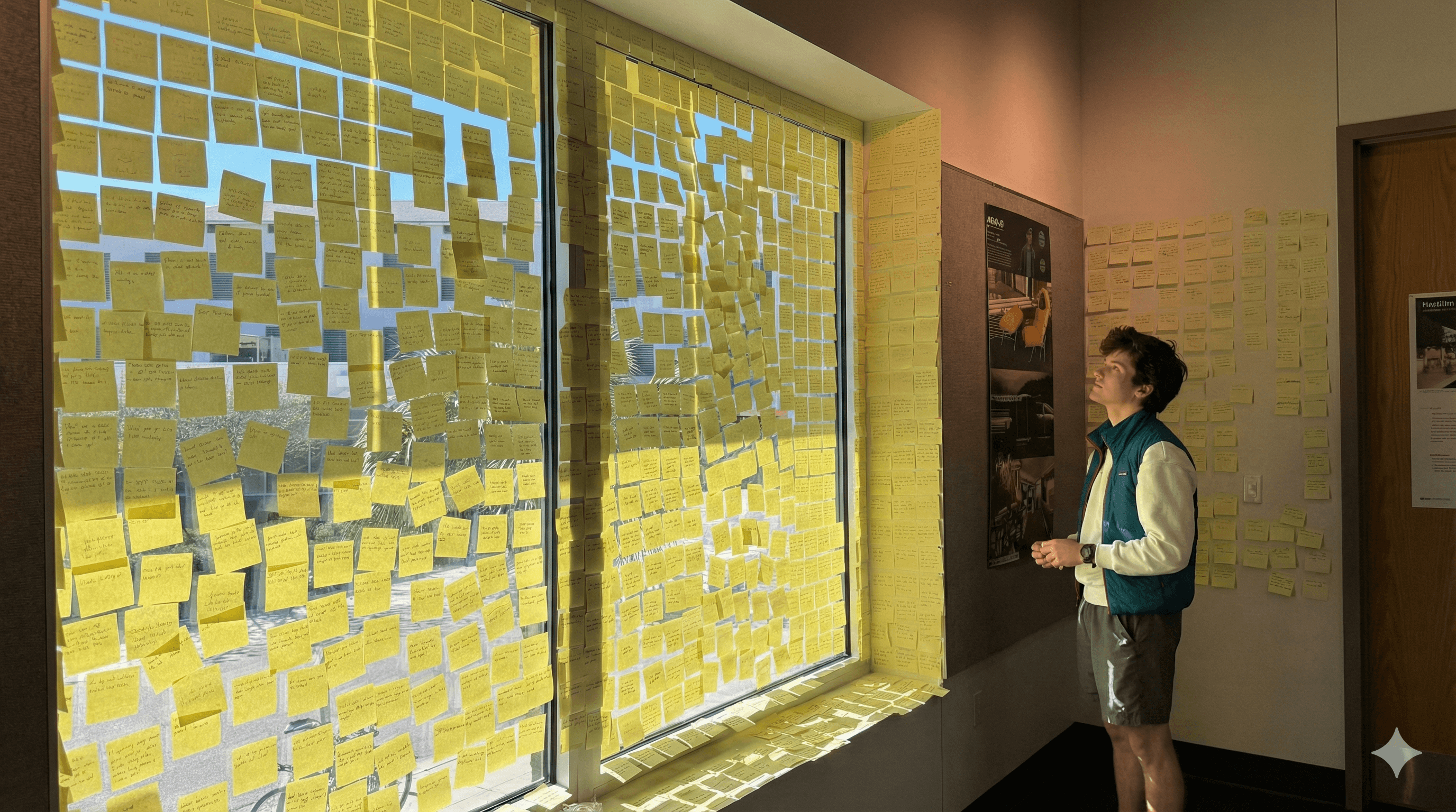 Woman with color palette