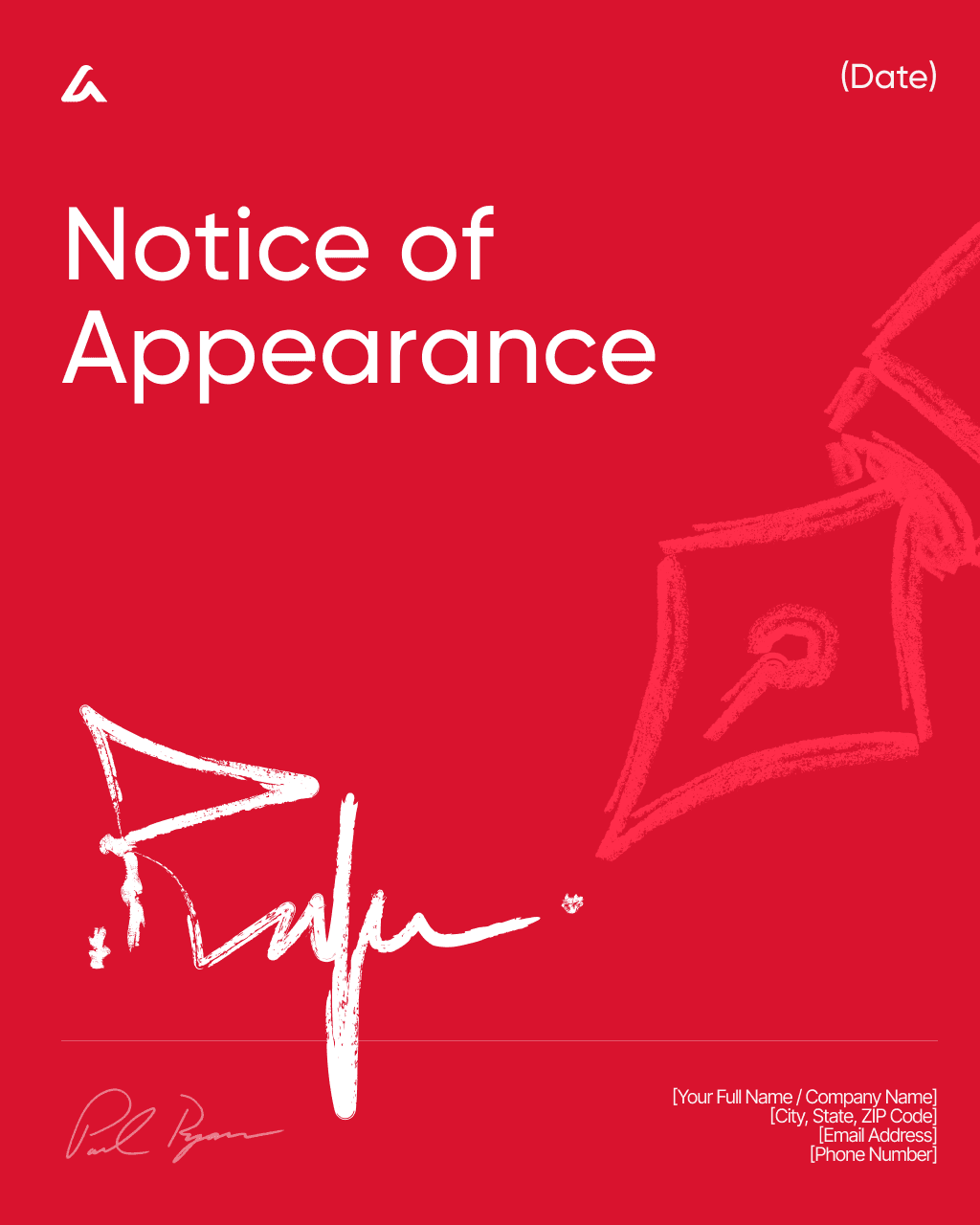 Notice of Appearance